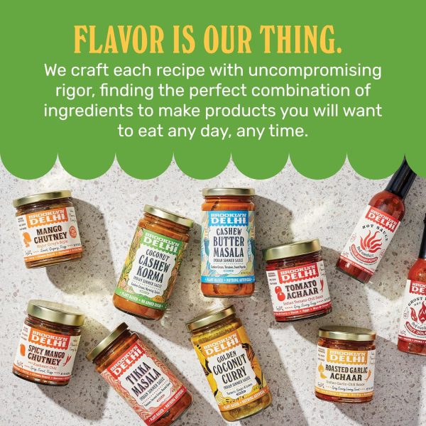 Brooklyn Delhi Coconut Cashew Korma Vegan Curry Sauce-7