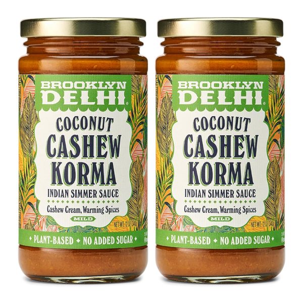 Brooklyn Delhi Coconut Cashew Korma Vegan Curry Sauce-0