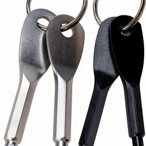 Mini Stainless Steel Keychain Screwdriver Armear-0