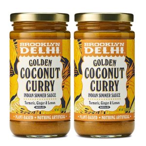 Brooklyn Delhi Golden Coconut Curry Vegan Sauce 12 Ounce-0