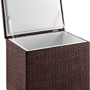 Crosley Furniture Brown Olive Wood Cooler-0