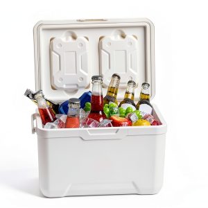 Lanmun White Polyurethane Pool Cooler 23.26 Quarts-0