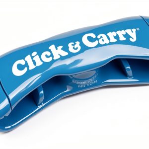 Click and Carry Kitchen Storage Organizer Gel Padded Bag Holder 1 Pack-0